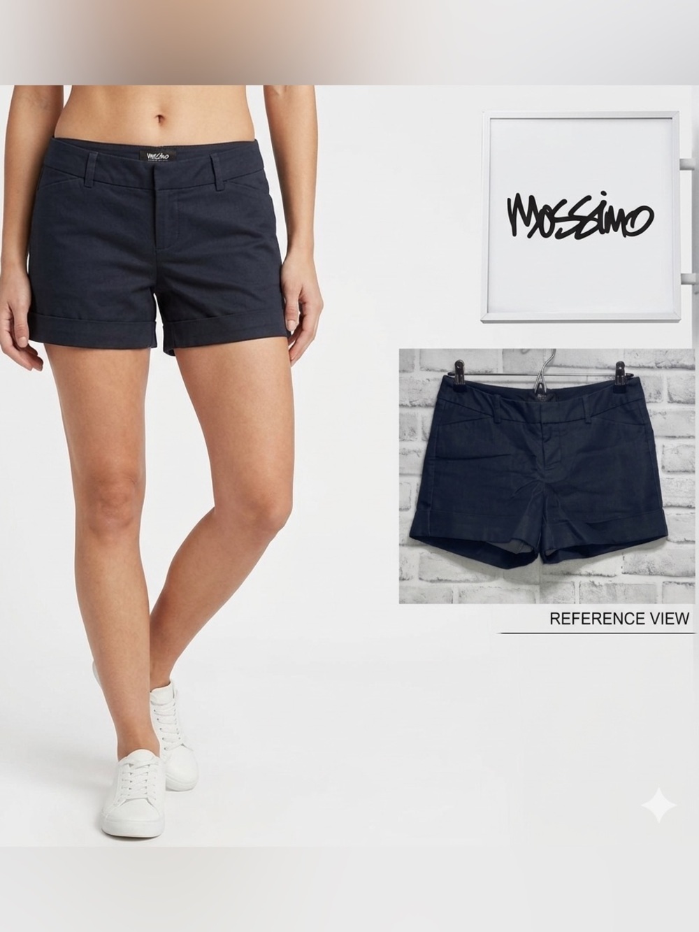 Mossimo Fit 3 Stretch Cuffed Shorts 2